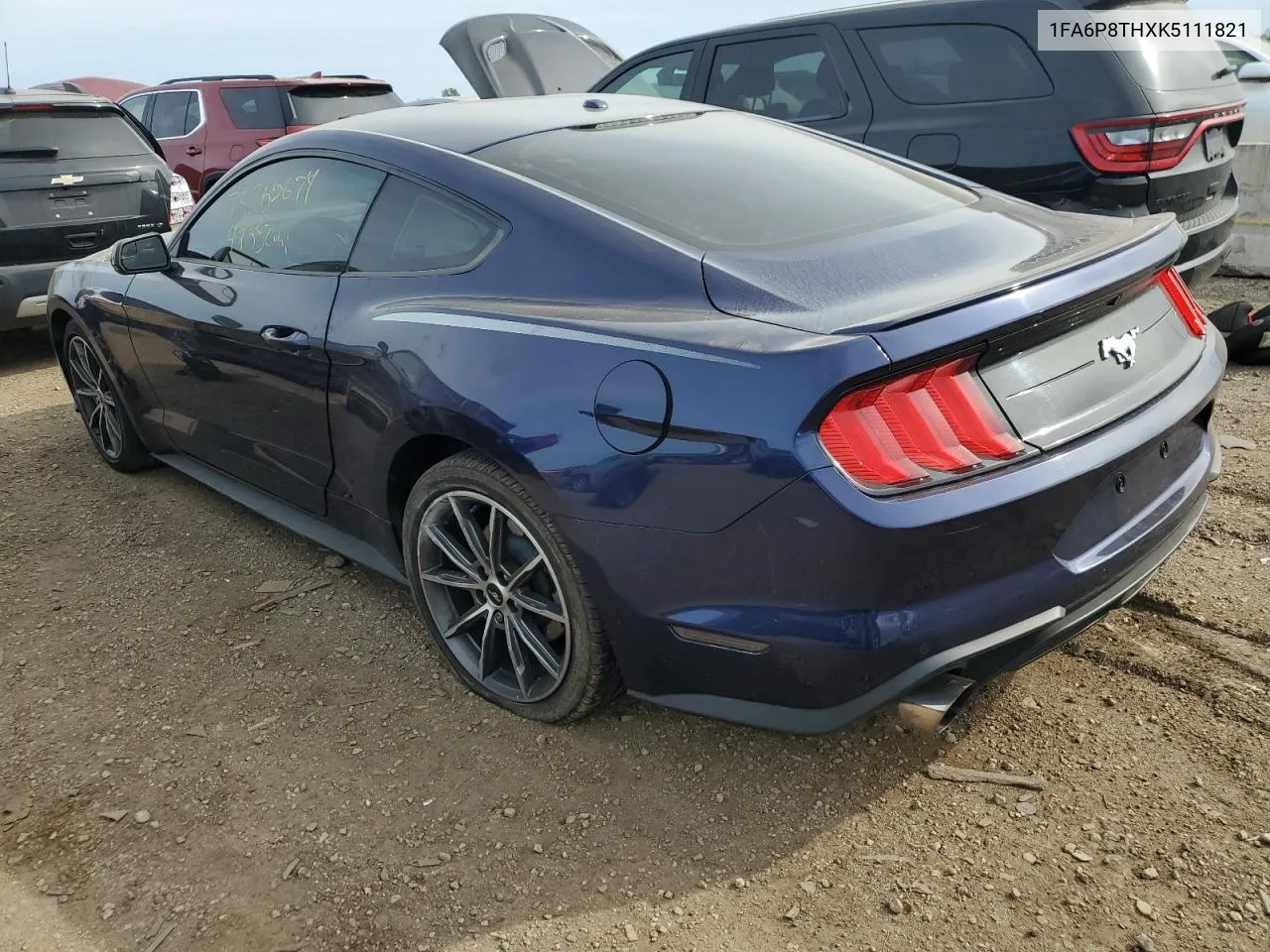 2019 Ford Mustang VIN: 1FA6P8THXK5111821 Lot: 73255674