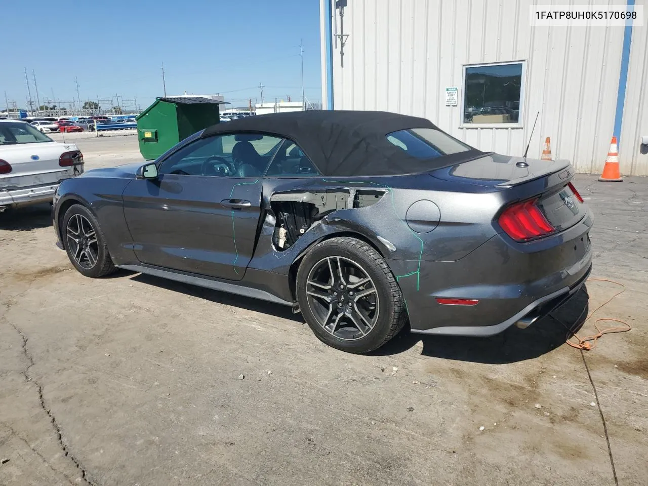 2019 Ford Mustang VIN: 1FATP8UH0K5170698 Lot: 73653114