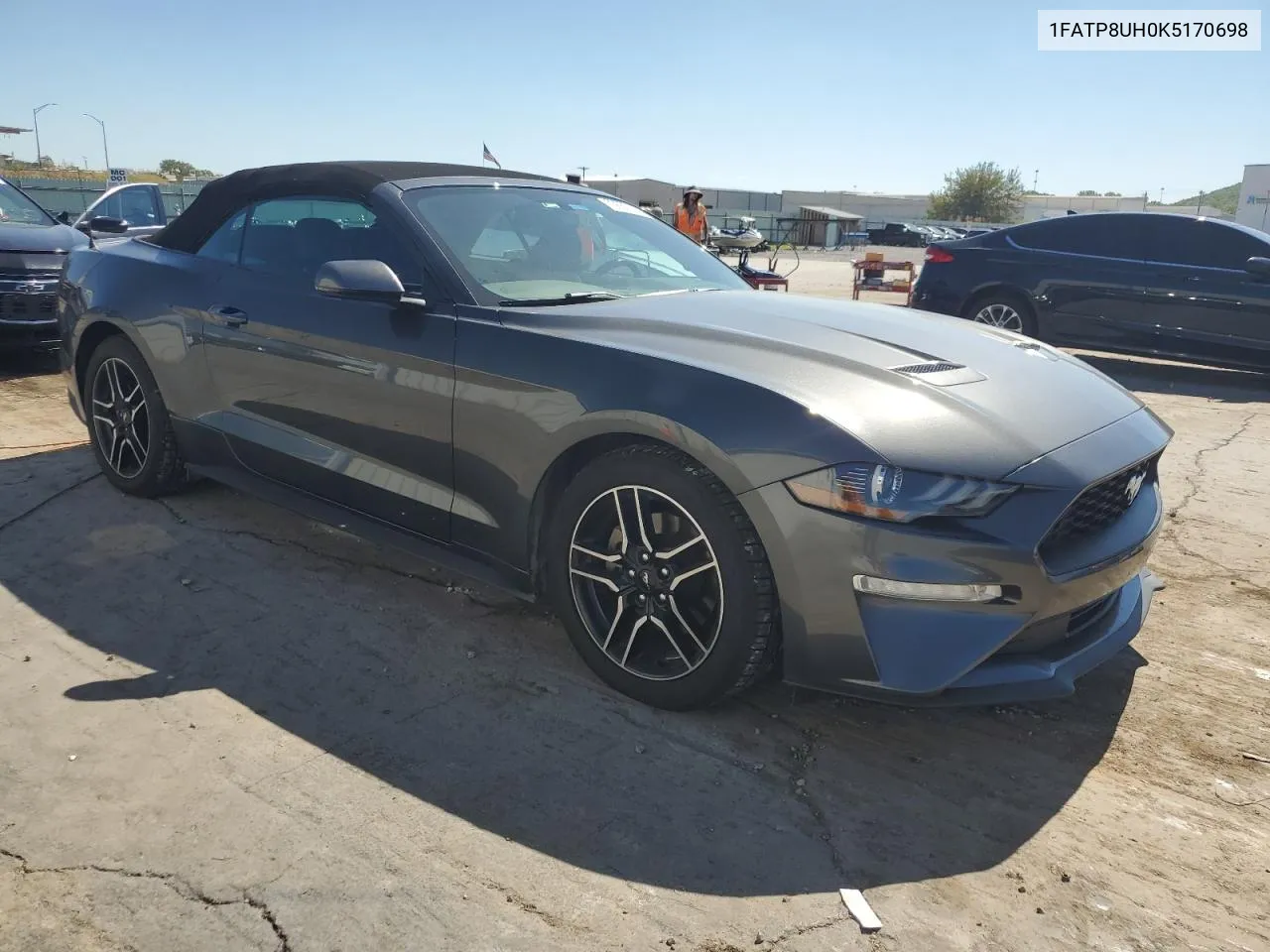 2019 Ford Mustang VIN: 1FATP8UH0K5170698 Lot: 73653114