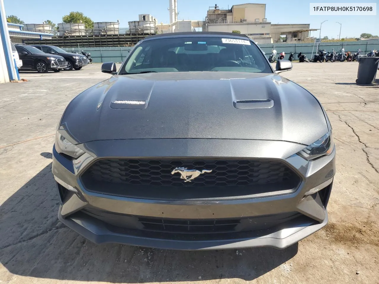 2019 Ford Mustang VIN: 1FATP8UH0K5170698 Lot: 73653114