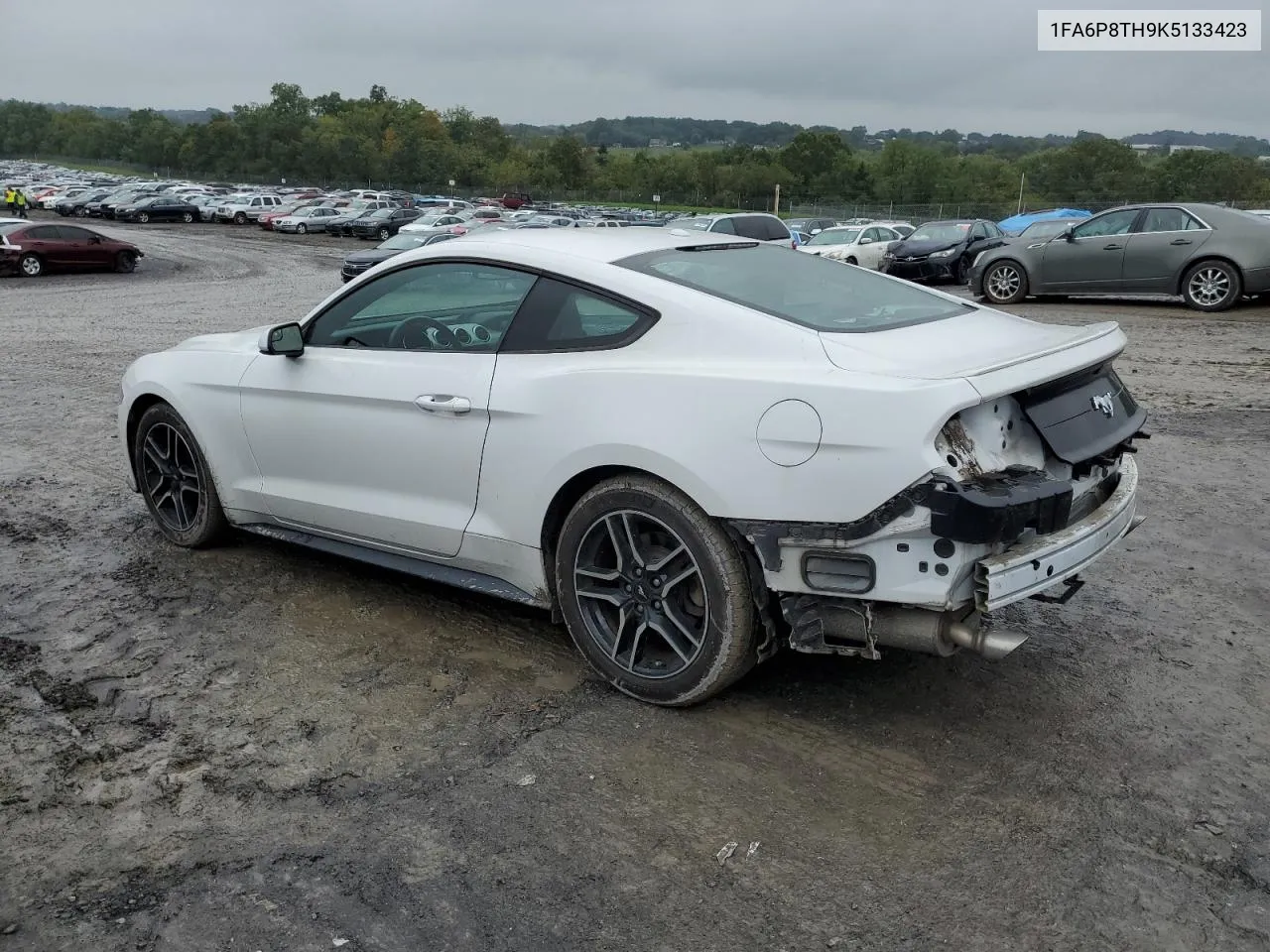 2019 Ford Mustang VIN: 1FA6P8TH9K5133423 Lot: 73748284