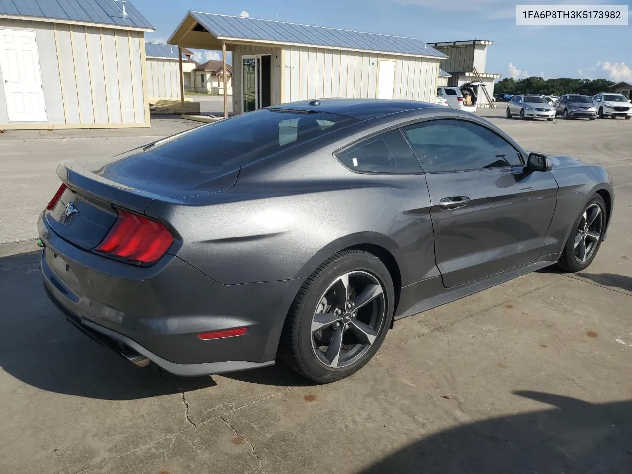 2019 Ford Mustang VIN: 1FA6P8TH3K5173982 Lot: 73837784