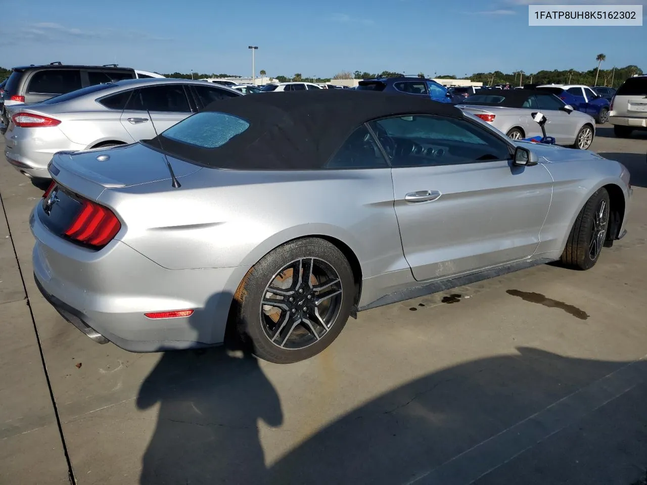 2019 Ford Mustang VIN: 1FATP8UH8K5162302 Lot: 73856194