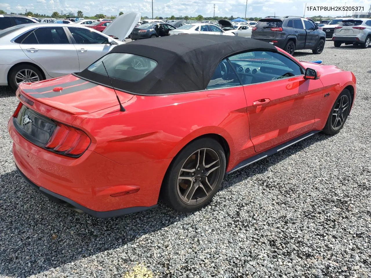 2019 Ford Mustang VIN: 1FATP8UH2K5205371 Lot: 73969734