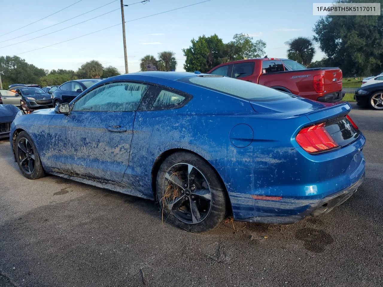 2019 Ford Mustang VIN: 1FA6P8TH5K5117011 Lot: 73990094