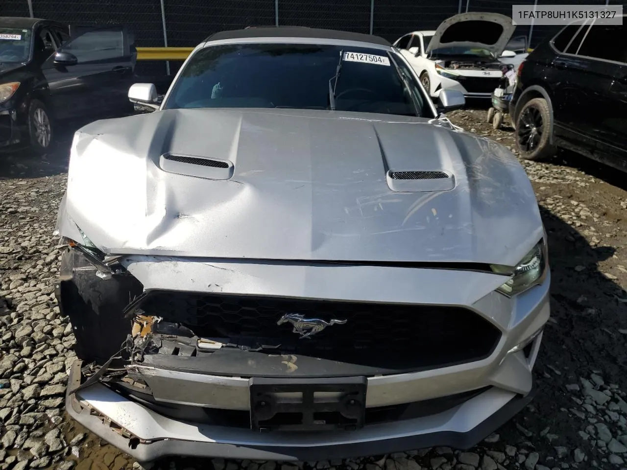 2019 Ford Mustang VIN: 1FATP8UH1K5131327 Lot: 74127504