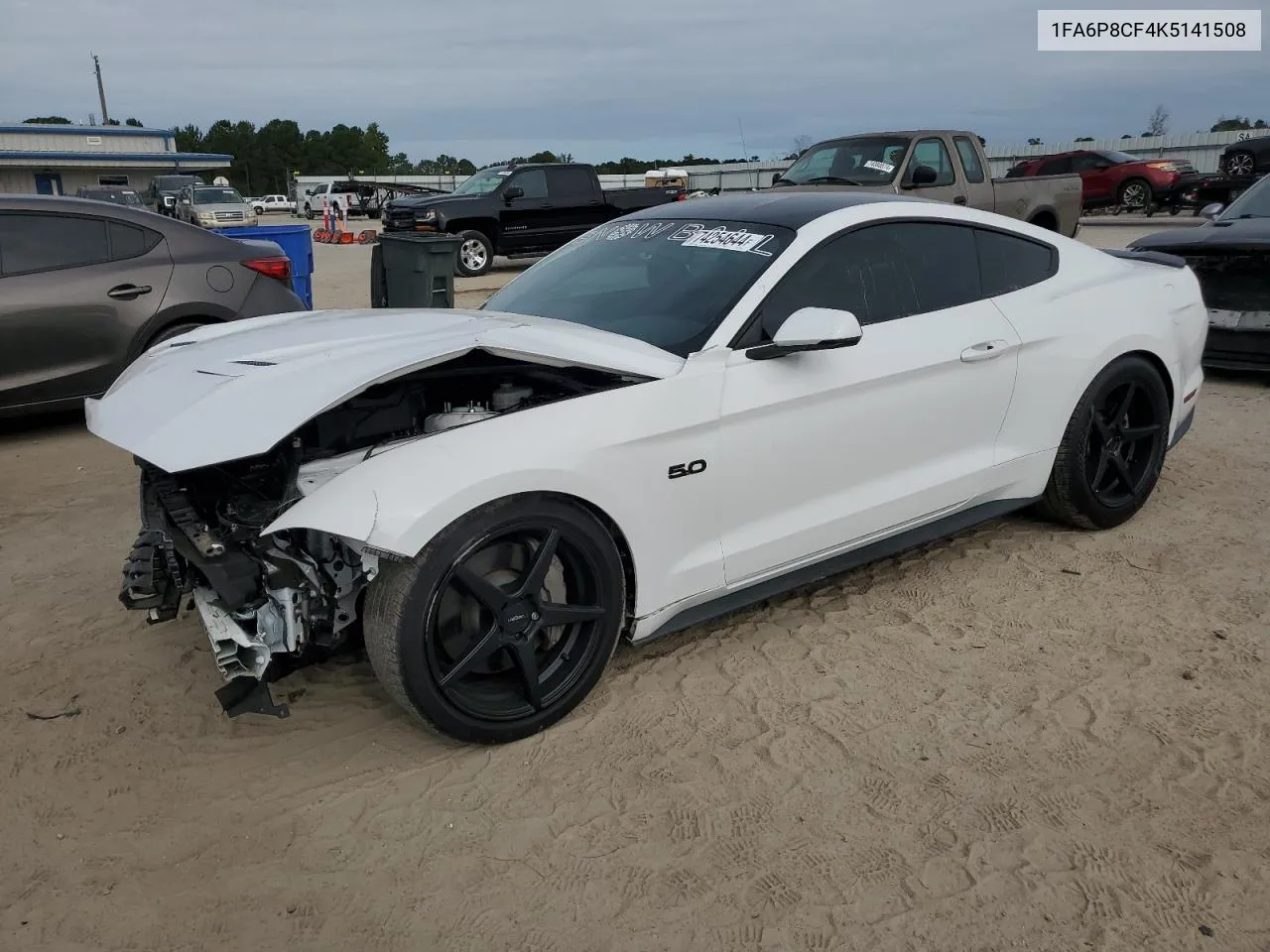 2019 Ford Mustang Gt VIN: 1FA6P8CF4K5141508 Lot: 74254644