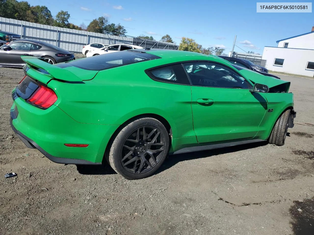 2019 Ford Mustang Gt VIN: 1FA6P8CF6K5010581 Lot: 74428794