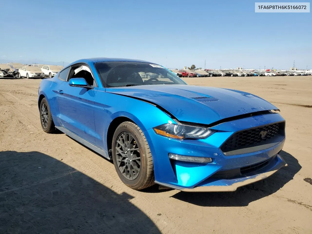 2019 Ford Mustang VIN: 1FA6P8TH6K5166072 Lot: 74609124