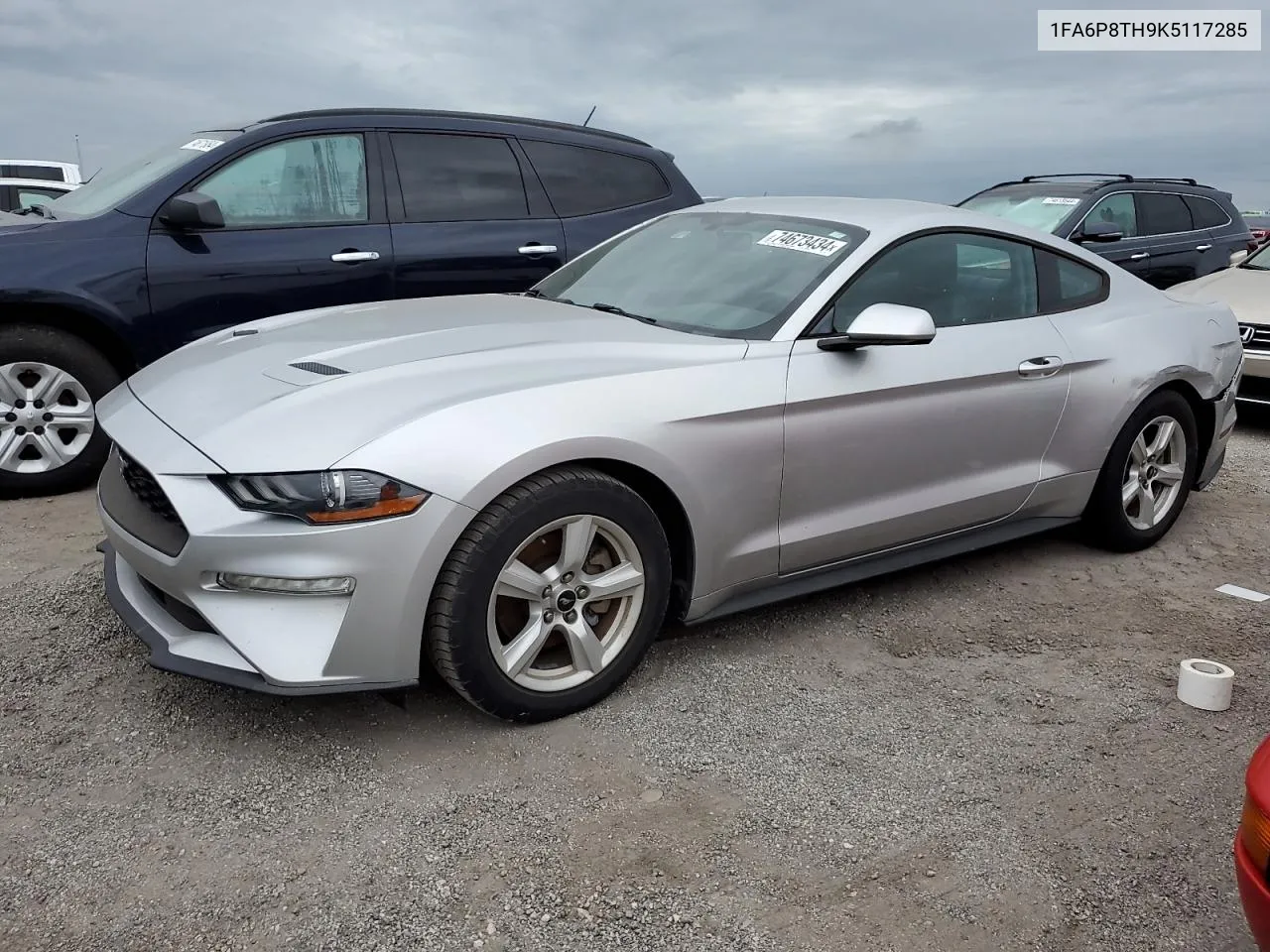 2019 Ford Mustang VIN: 1FA6P8TH9K5117285 Lot: 74673434