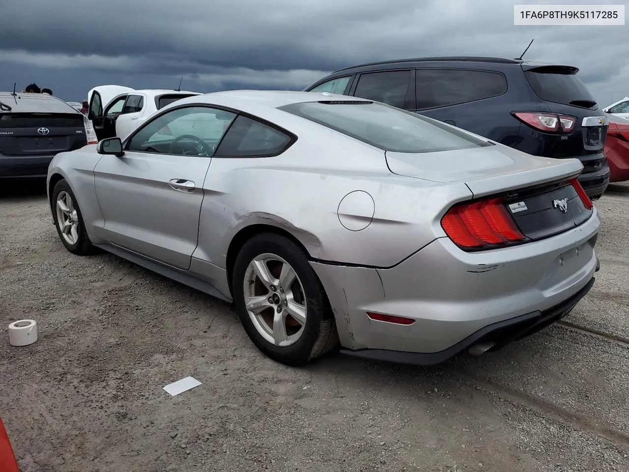 2019 Ford Mustang VIN: 1FA6P8TH9K5117285 Lot: 74673434