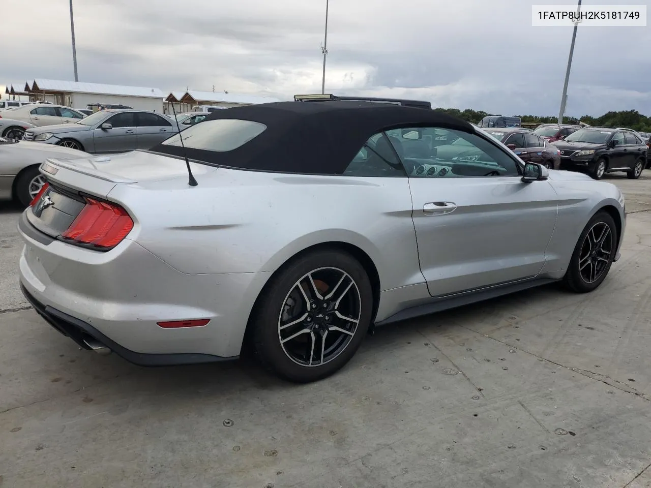 2019 Ford Mustang VIN: 1FATP8UH2K5181749 Lot: 74756334