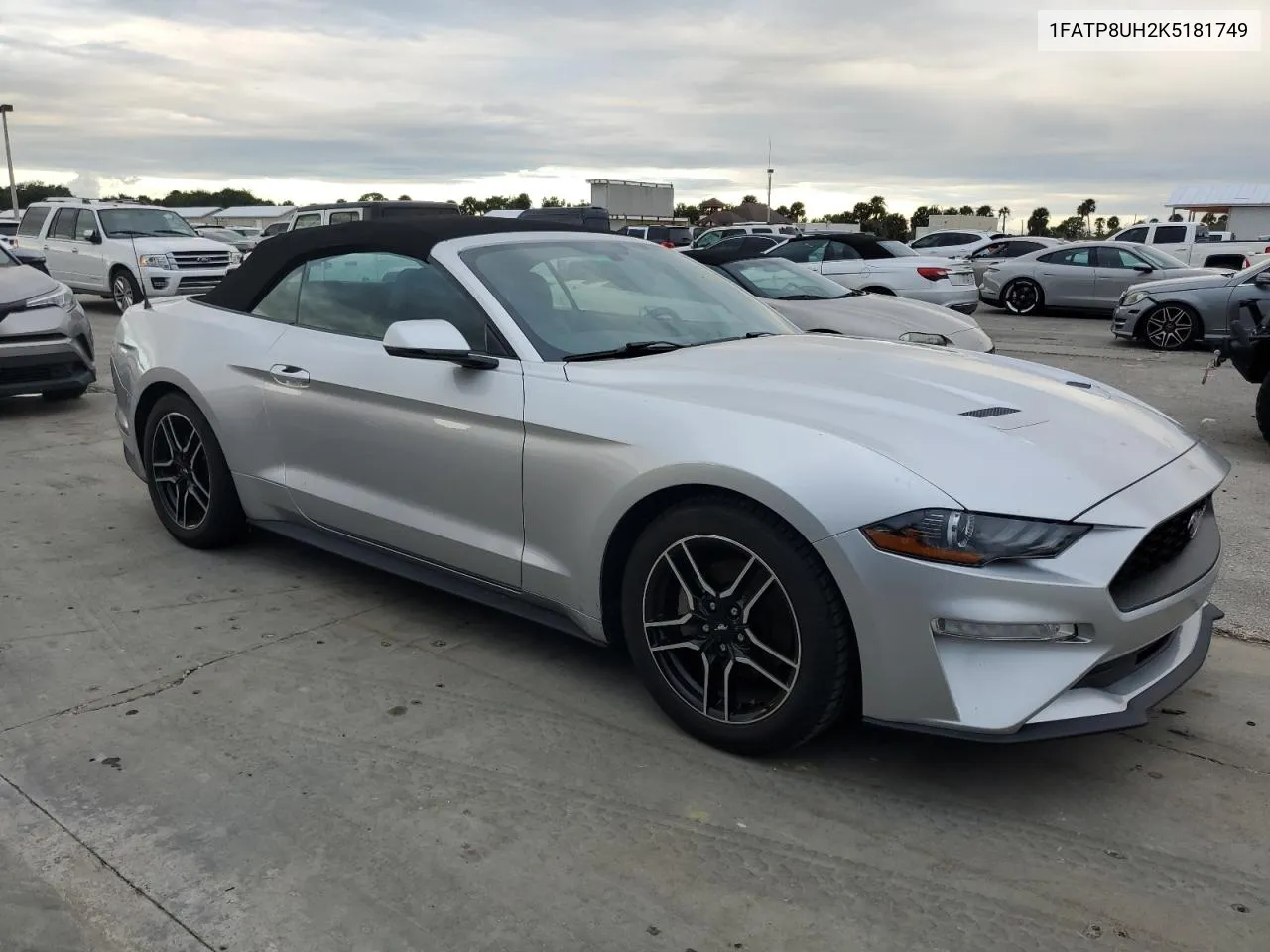 2019 Ford Mustang VIN: 1FATP8UH2K5181749 Lot: 74756334