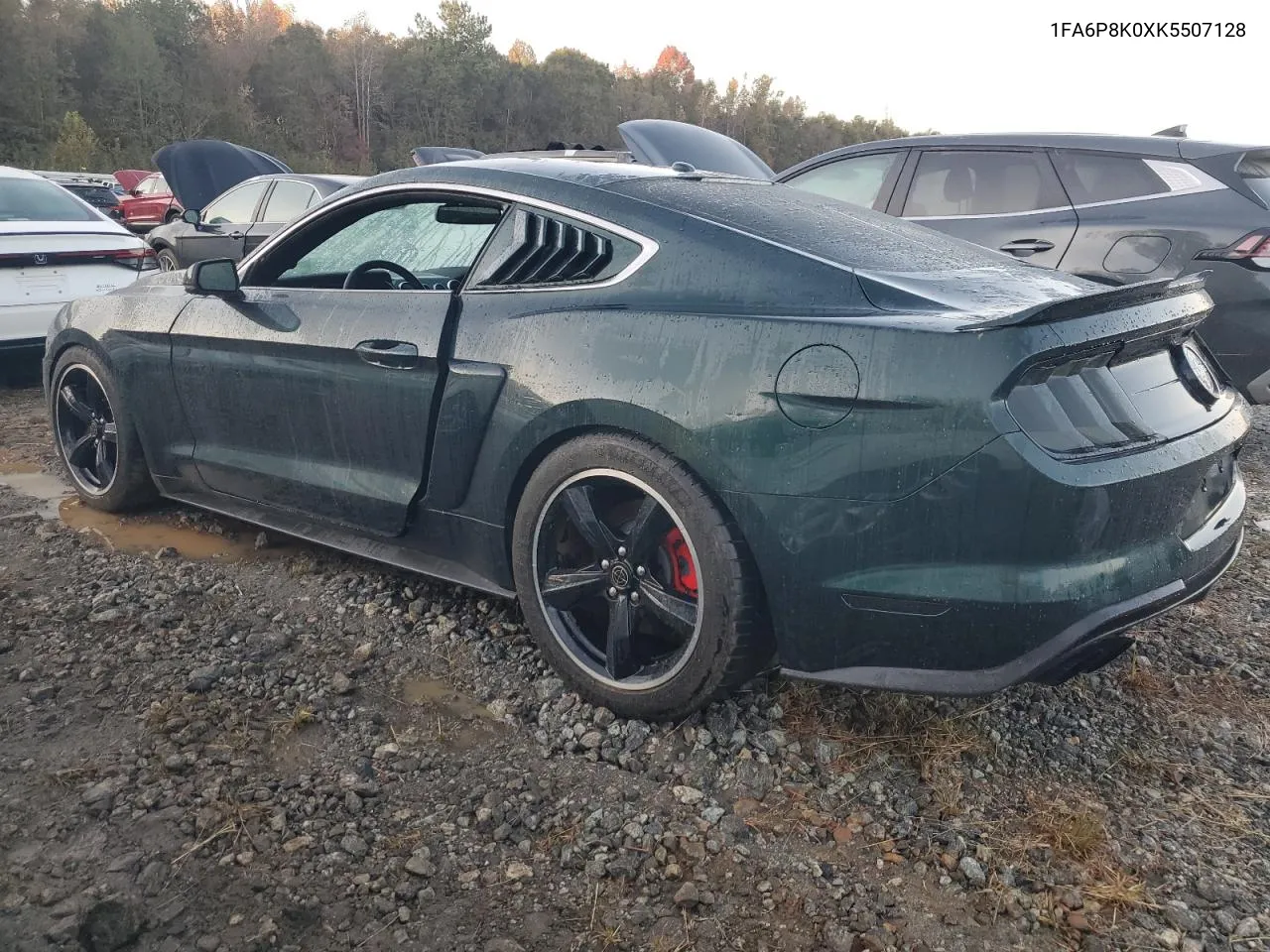 2019 Ford Mustang Bullitt VIN: 1FA6P8K0XK5507128 Lot: 76202384