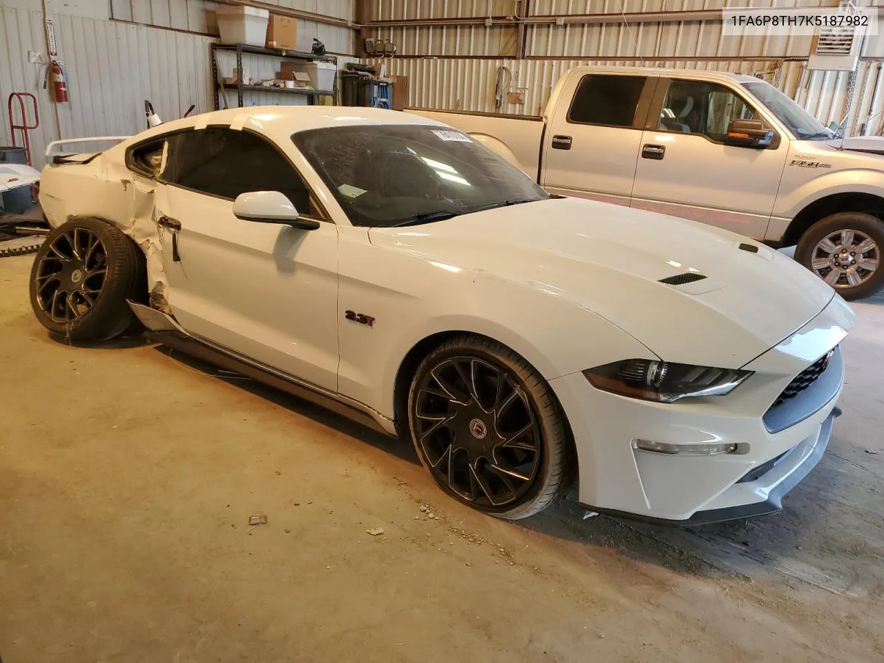 2019 Ford Mustang VIN: 1FA6P8TH7K5187982 Lot: 76410704