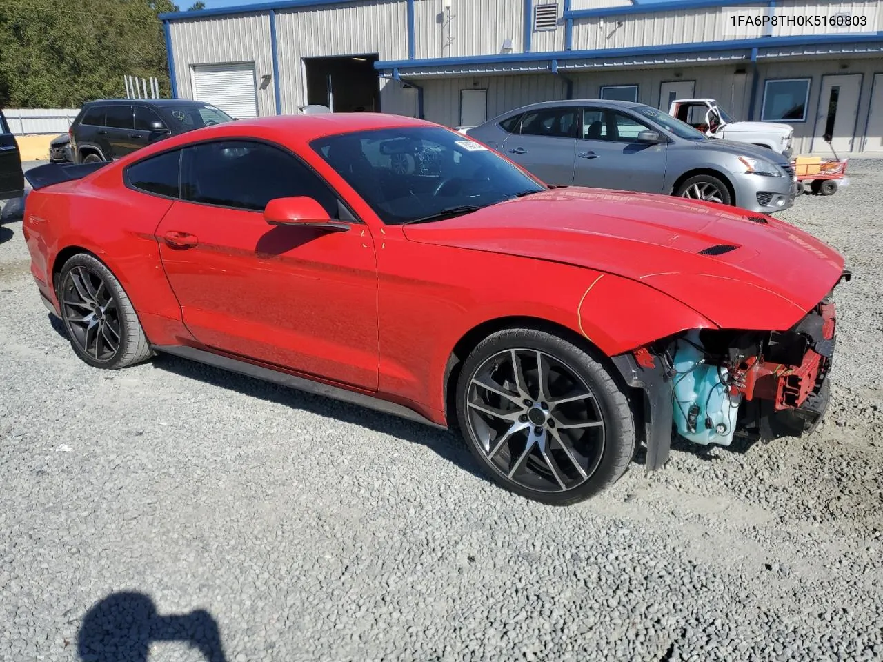 2019 Ford Mustang VIN: 1FA6P8TH0K5160803 Lot: 76457724