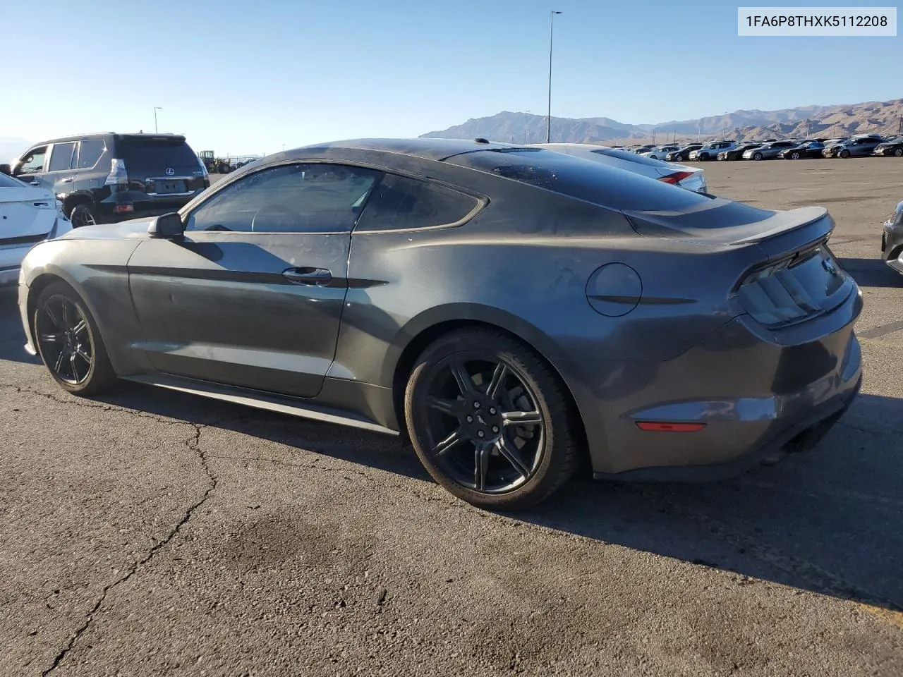 2019 Ford Mustang VIN: 1FA6P8THXK5112208 Lot: 76503014