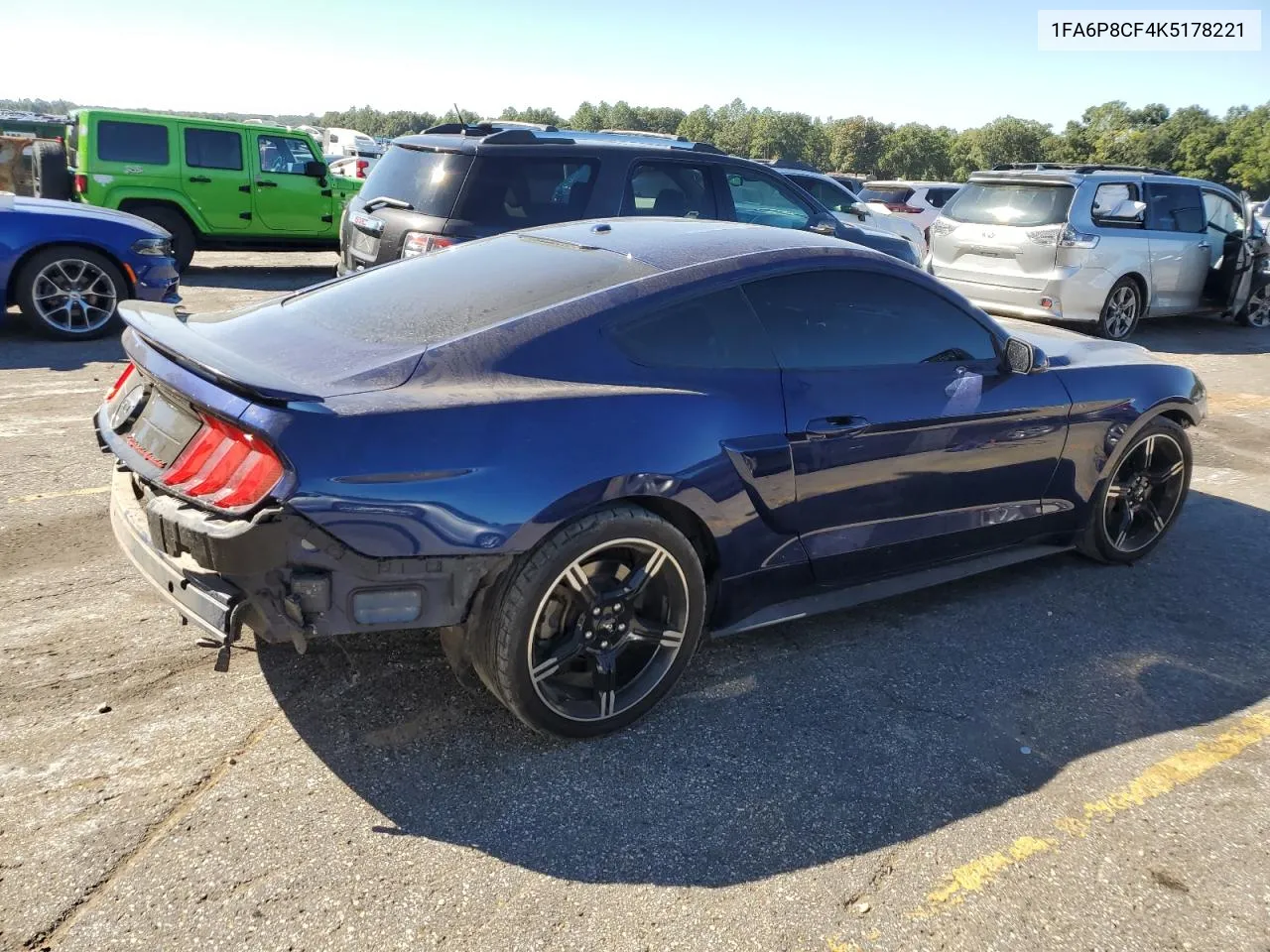 1FA6P8CF4K5178221 2019 Ford Mustang Gt