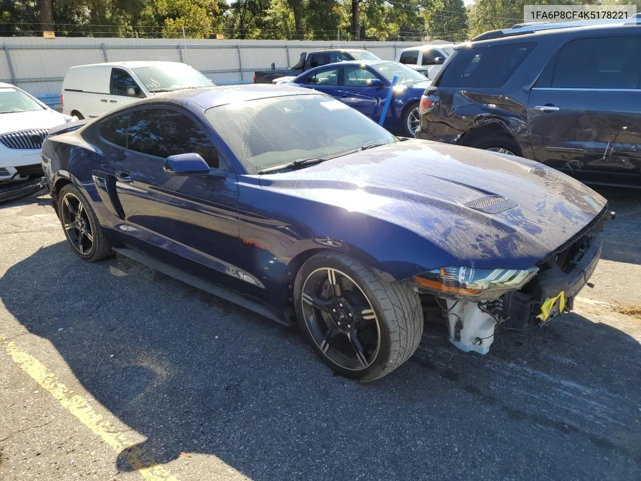 2019 Ford Mustang Gt VIN: 1FA6P8CF4K5178221 Lot: 76533044