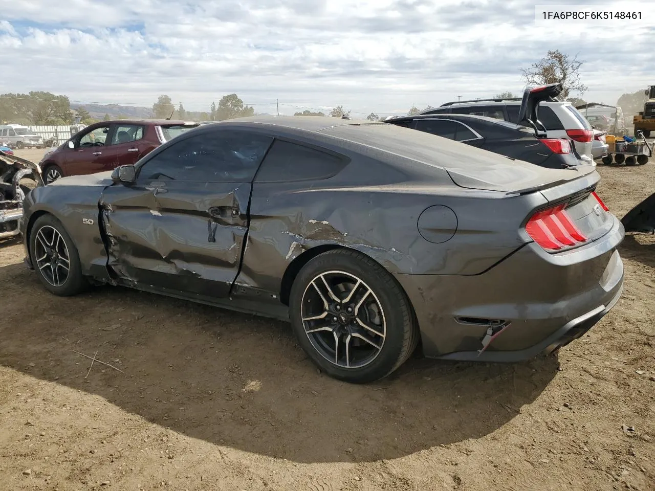 2019 Ford Mustang Gt VIN: 1FA6P8CF6K5148461 Lot: 76594874