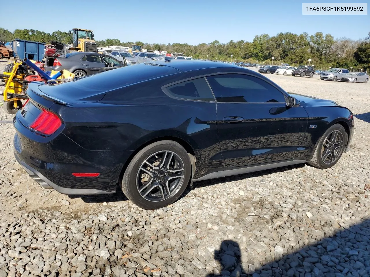 2019 Ford Mustang Gt VIN: 1FA6P8CF1K5199592 Lot: 76671204