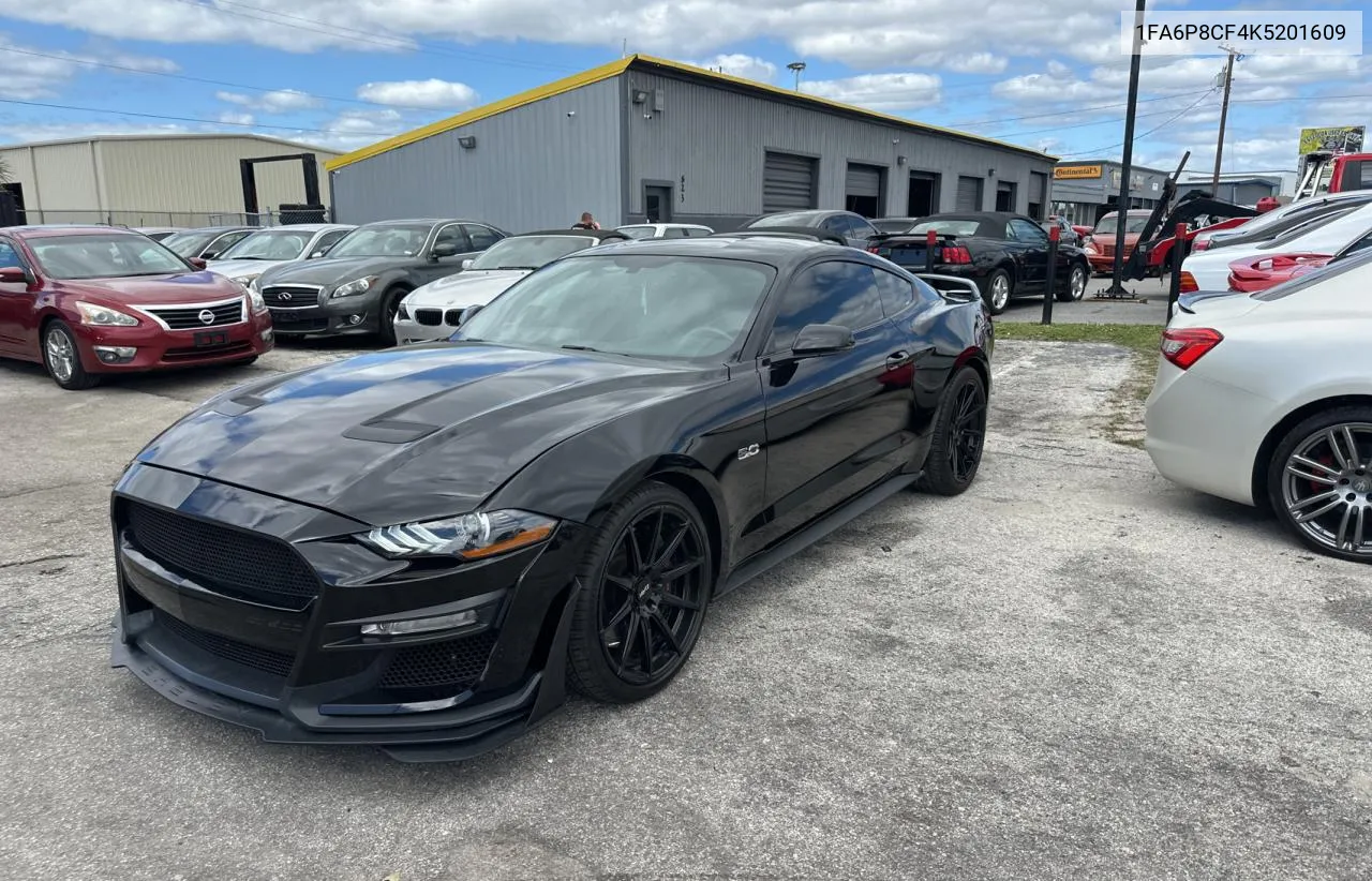 2019 Ford Mustang Gt VIN: 1FA6P8CF4K5201609 Lot: 77153774