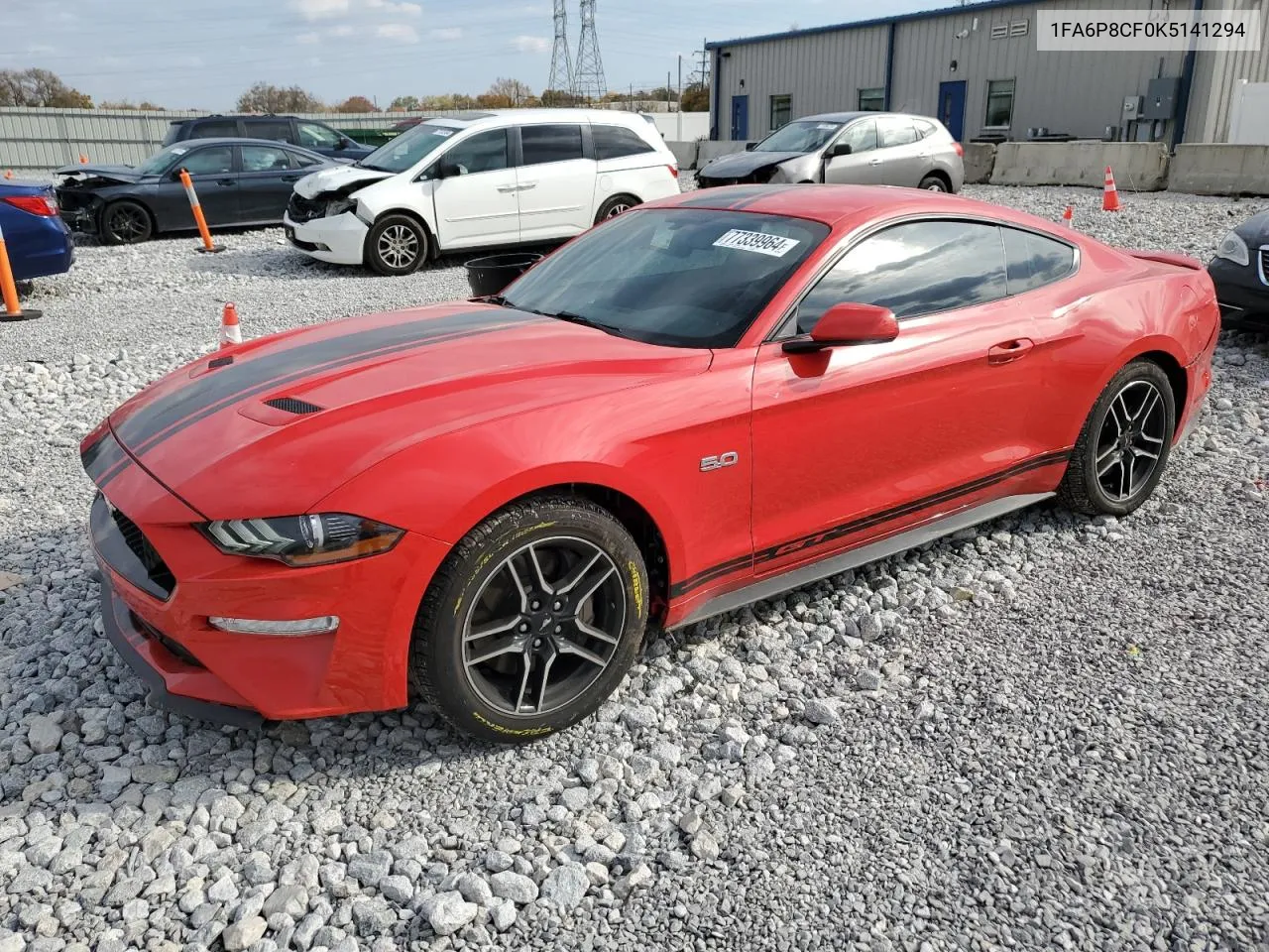 2019 Ford Mustang Gt VIN: 1FA6P8CF0K5141294 Lot: 77339964