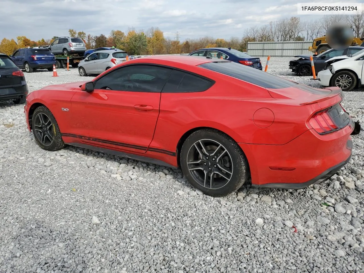 2019 Ford Mustang Gt VIN: 1FA6P8CF0K5141294 Lot: 77339964