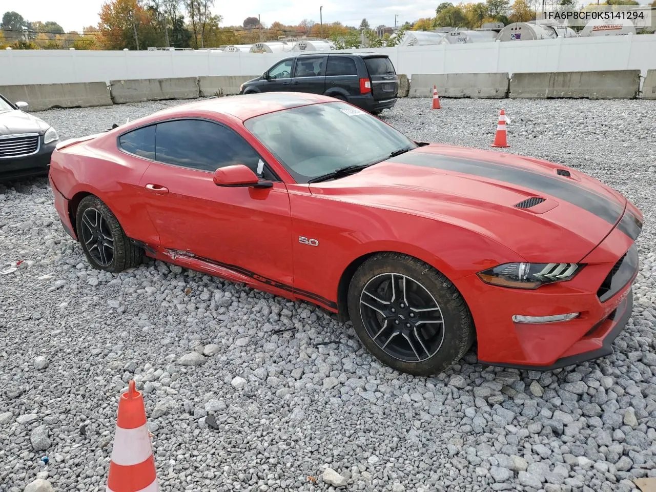 2019 Ford Mustang Gt VIN: 1FA6P8CF0K5141294 Lot: 77339964