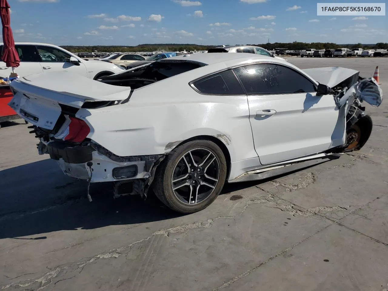 2019 Ford Mustang Gt VIN: 1FA6P8CF5K5168670 Lot: 77598774