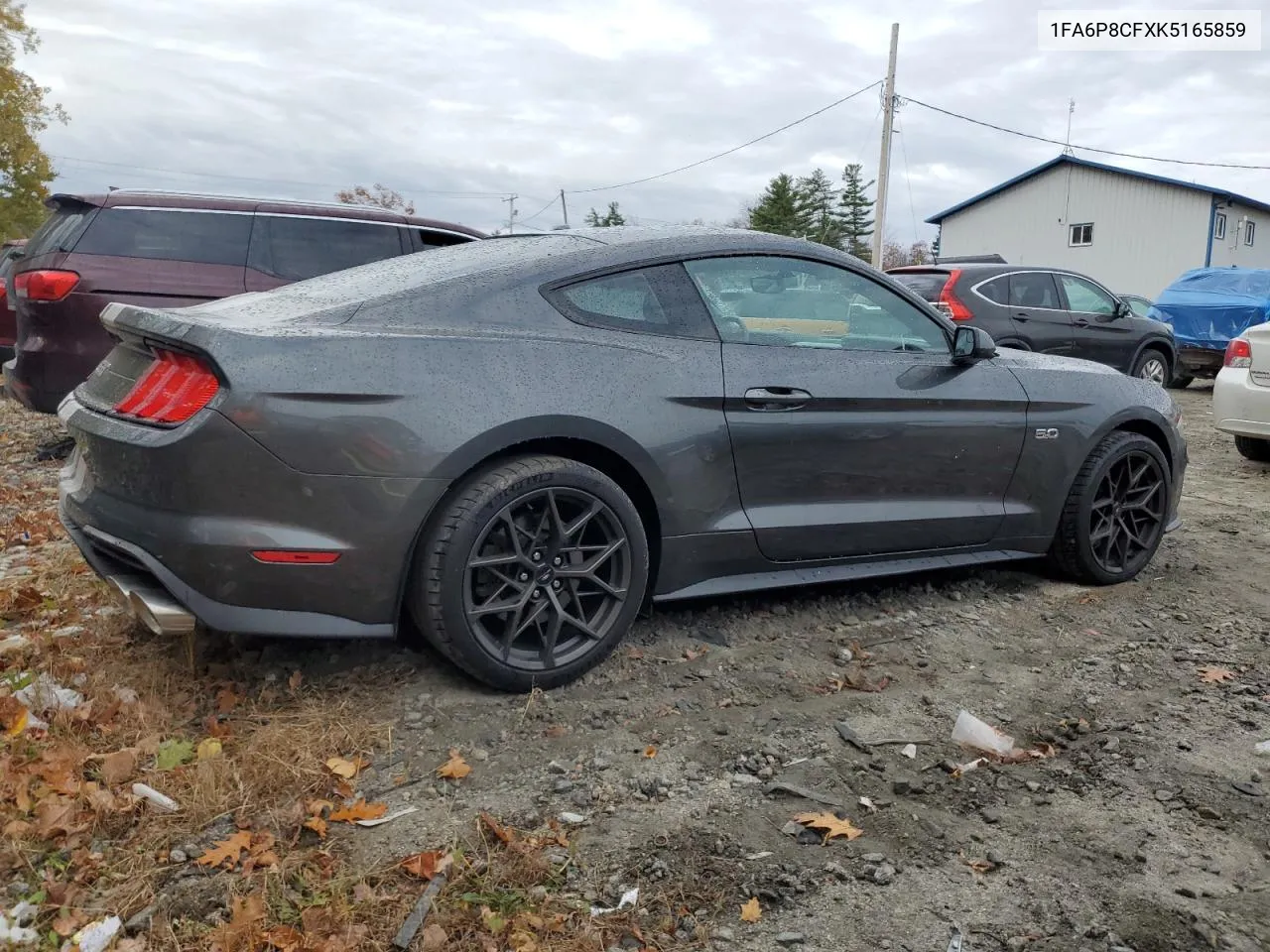 2019 Ford Mustang Gt VIN: 1FA6P8CFXK5165859 Lot: 77605944