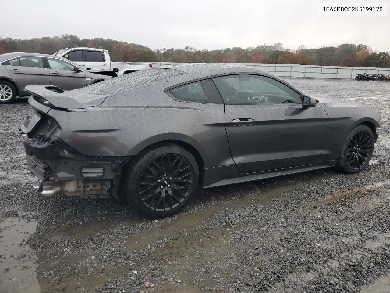 2019 Ford Mustang Gt VIN: 1FA6P8CF2K5199178 Lot: 78503484