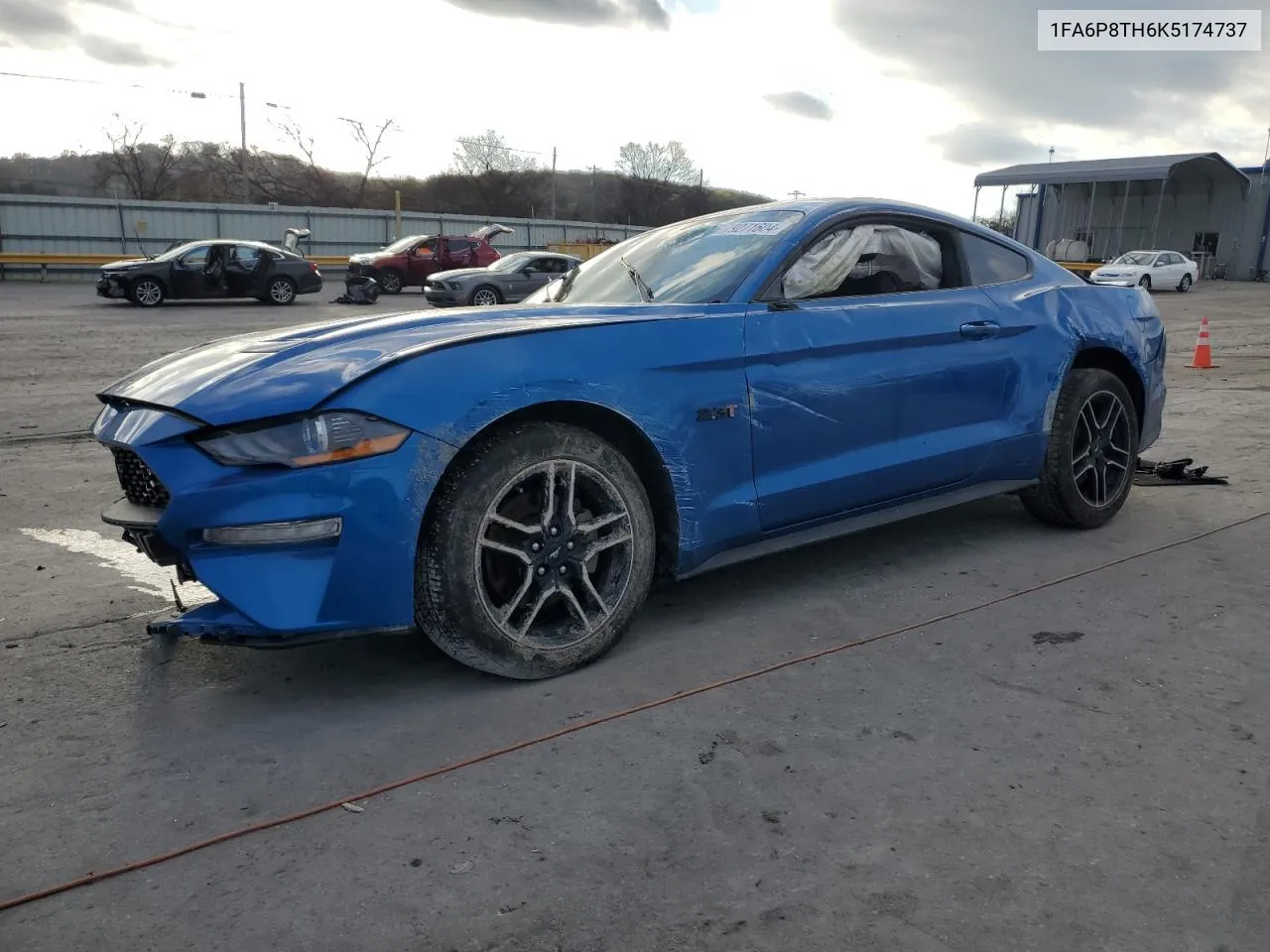 2019 Ford Mustang VIN: 1FA6P8TH6K5174737 Lot: 79271604