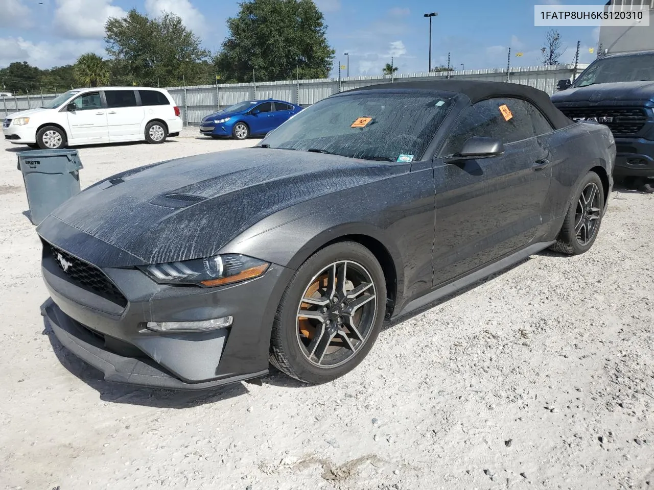 2019 Ford Mustang VIN: 1FATP8UH6K5120310 Lot: 79970854