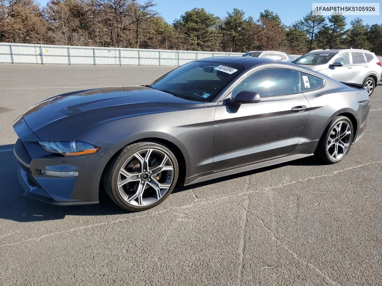 2019 Ford Mustang VIN: 1FA6P8TH5K5105926 Lot: 80240094