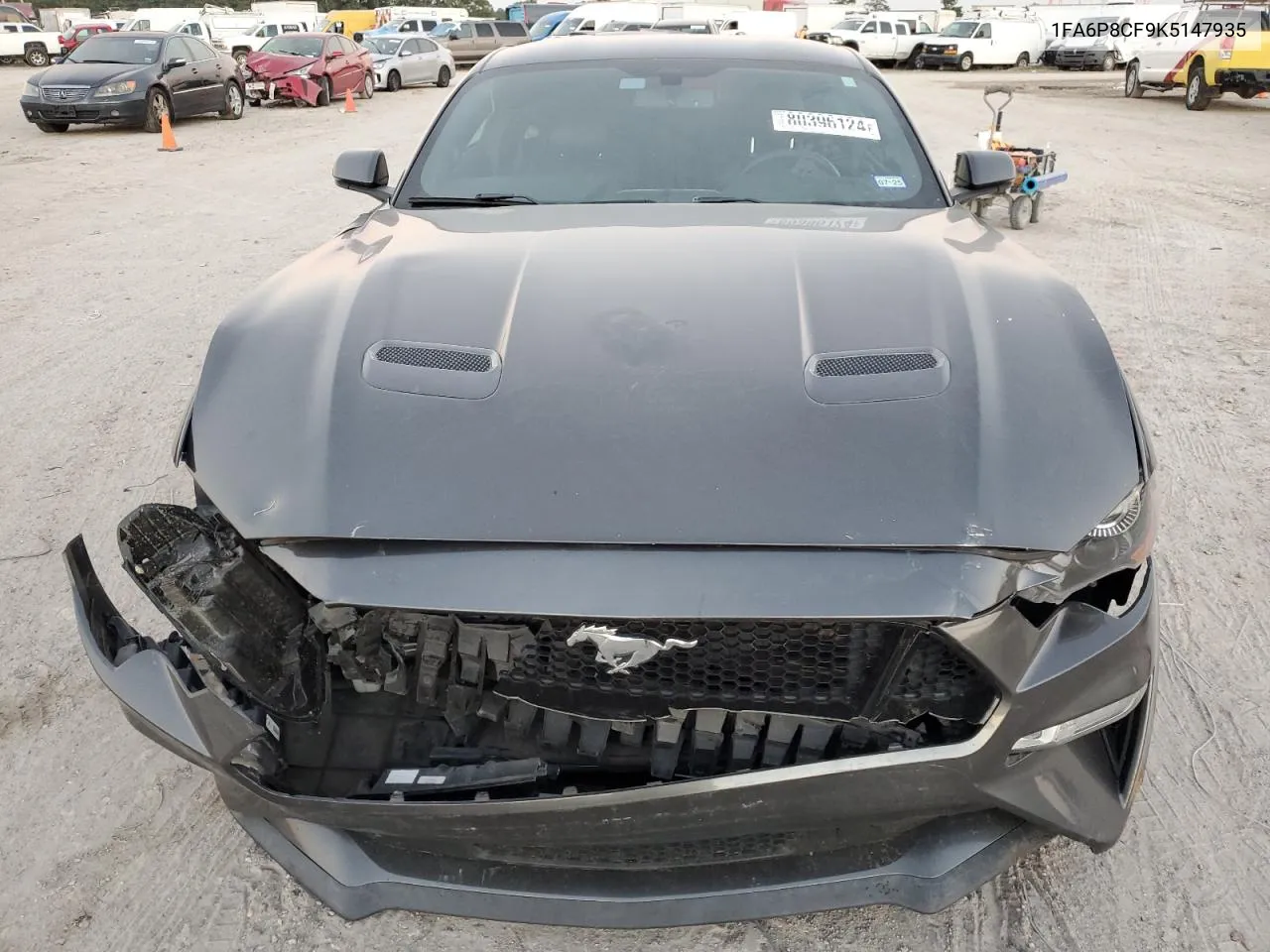 2019 Ford Mustang Gt VIN: 1FA6P8CF9K5147935 Lot: 80396124