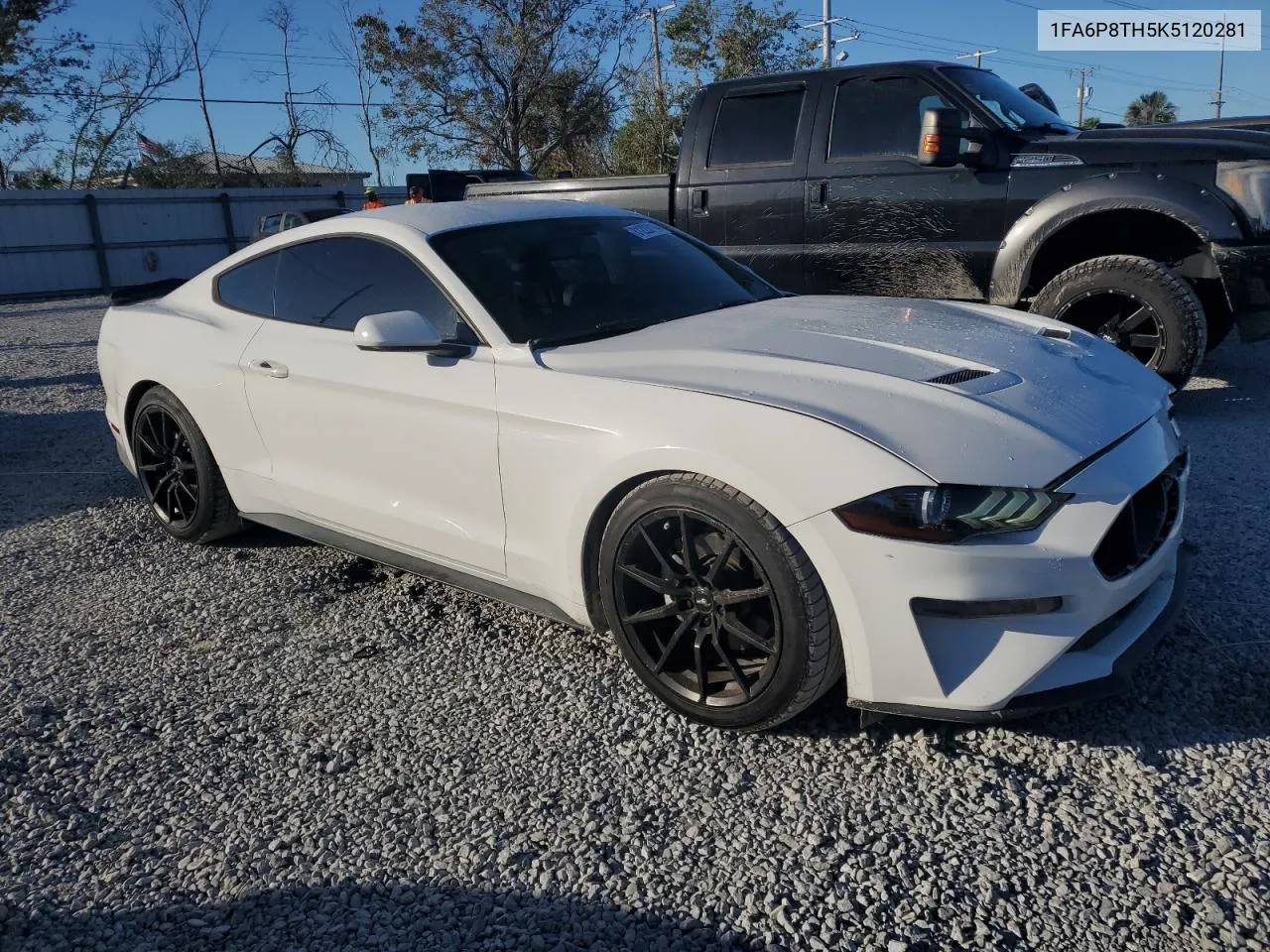 2019 Ford Mustang VIN: 1FA6P8TH5K5120281 Lot: 81223714