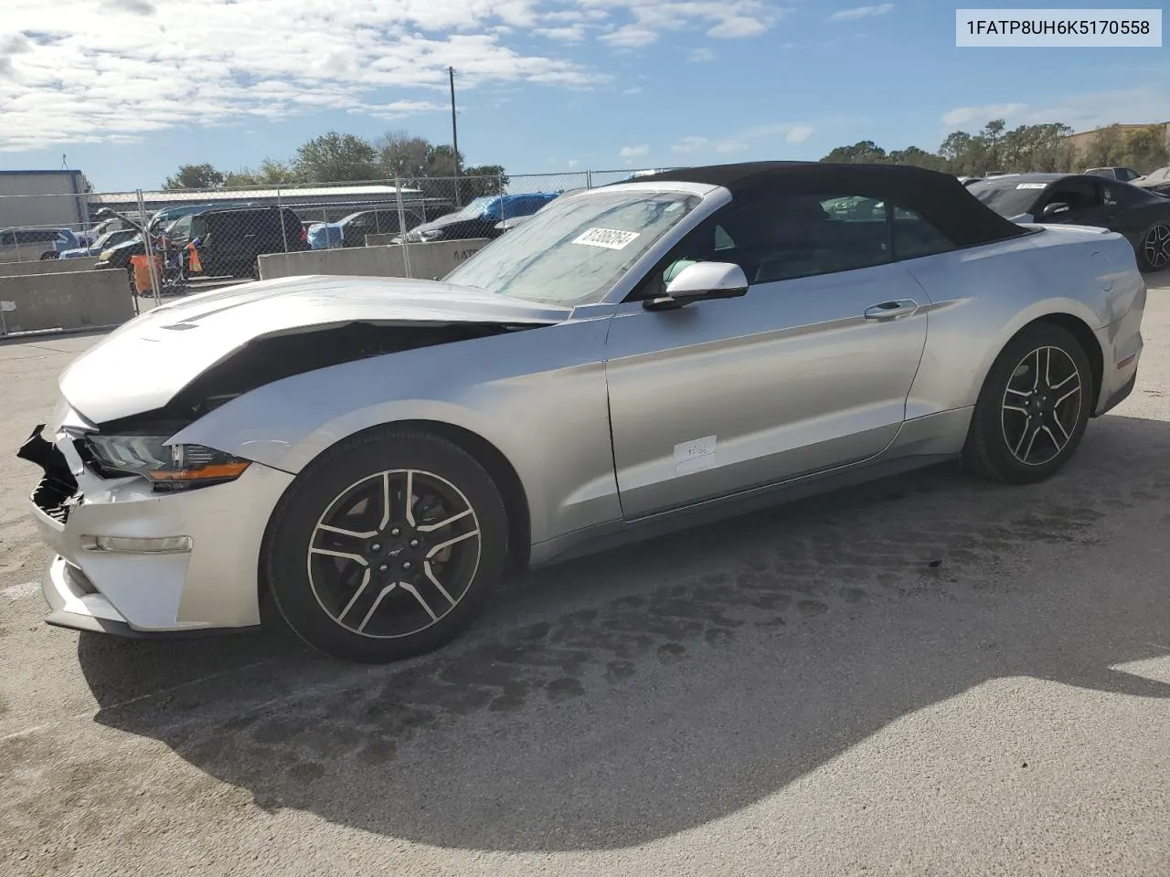 2019 Ford Mustang VIN: 1FATP8UH6K5170558 Lot: 81386264