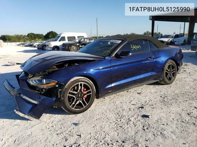 2020 Ford Mustang VIN: 1FATP8UH0L5125990 Lot: 44352824