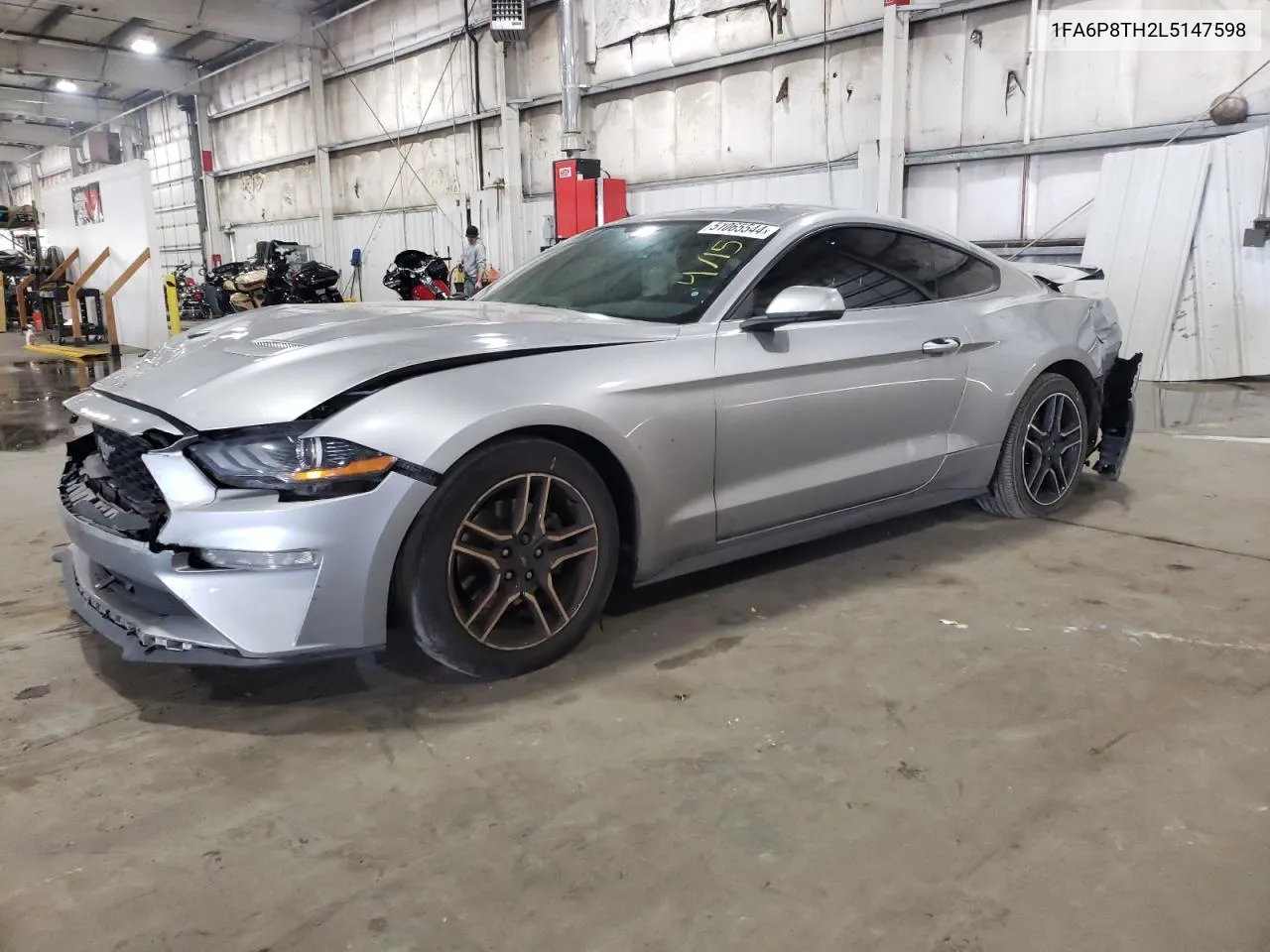 2020 Ford Mustang VIN: 1FA6P8TH2L5147598 Lot: 51065544