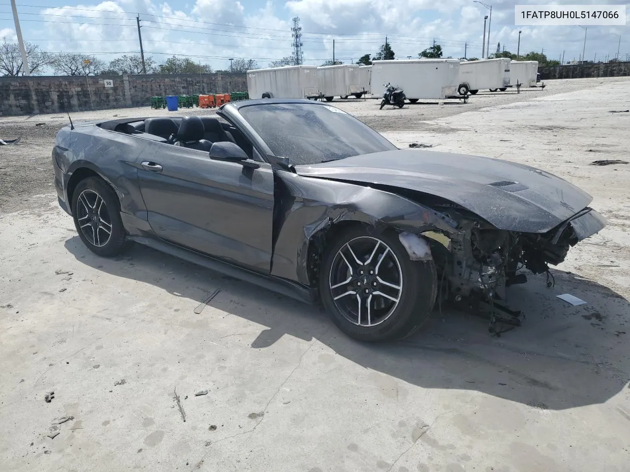 2020 Ford Mustang VIN: 1FATP8UH0L5147066 Lot: 51345584