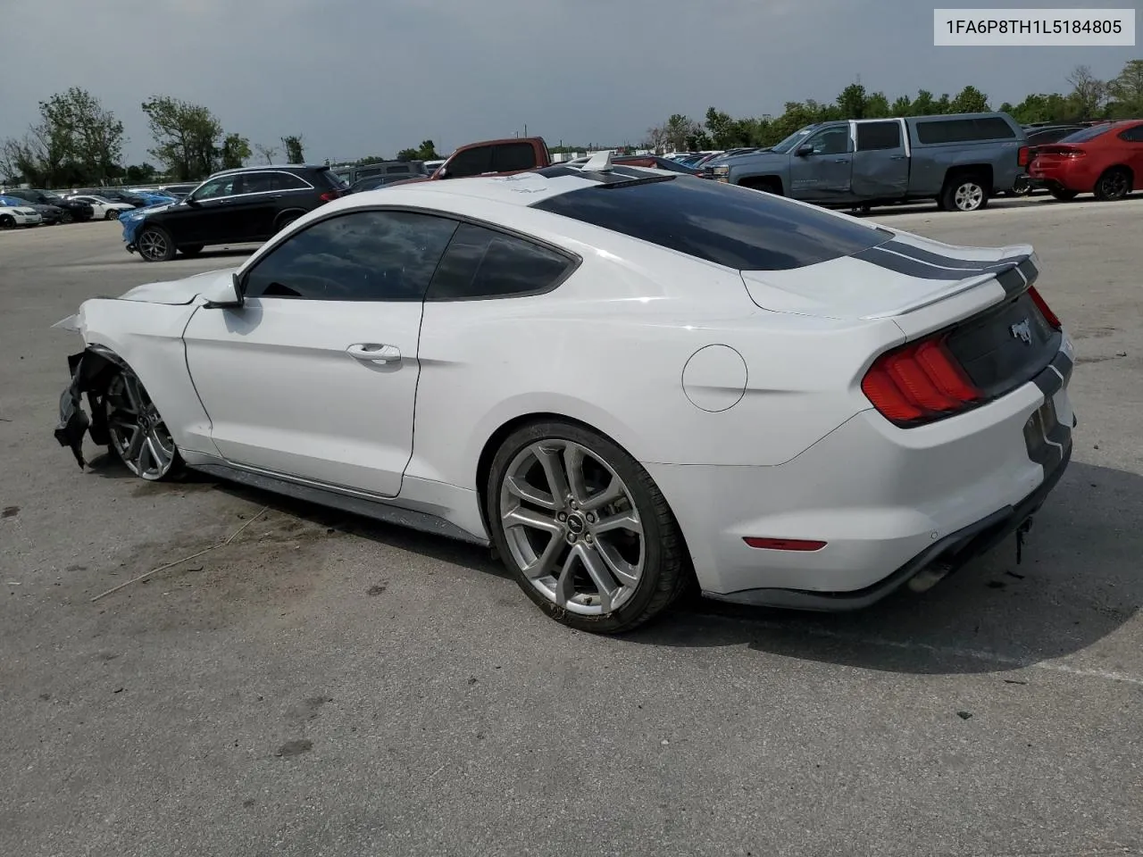 2020 Ford Mustang VIN: 1FA6P8TH1L5184805 Lot: 52015094