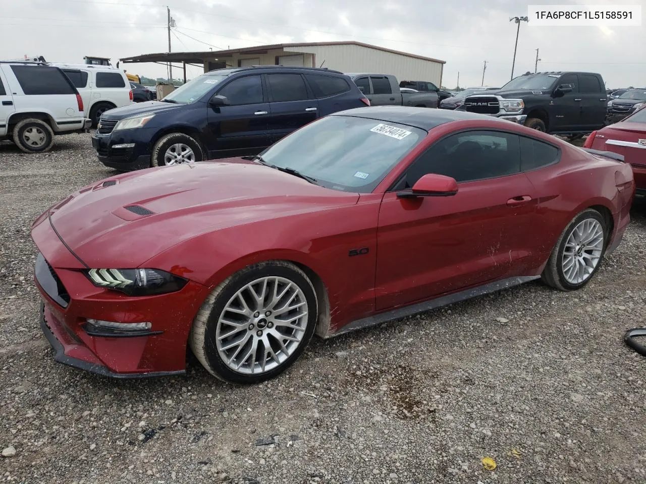 1FA6P8CF1L5158591 2020 Ford Mustang Gt