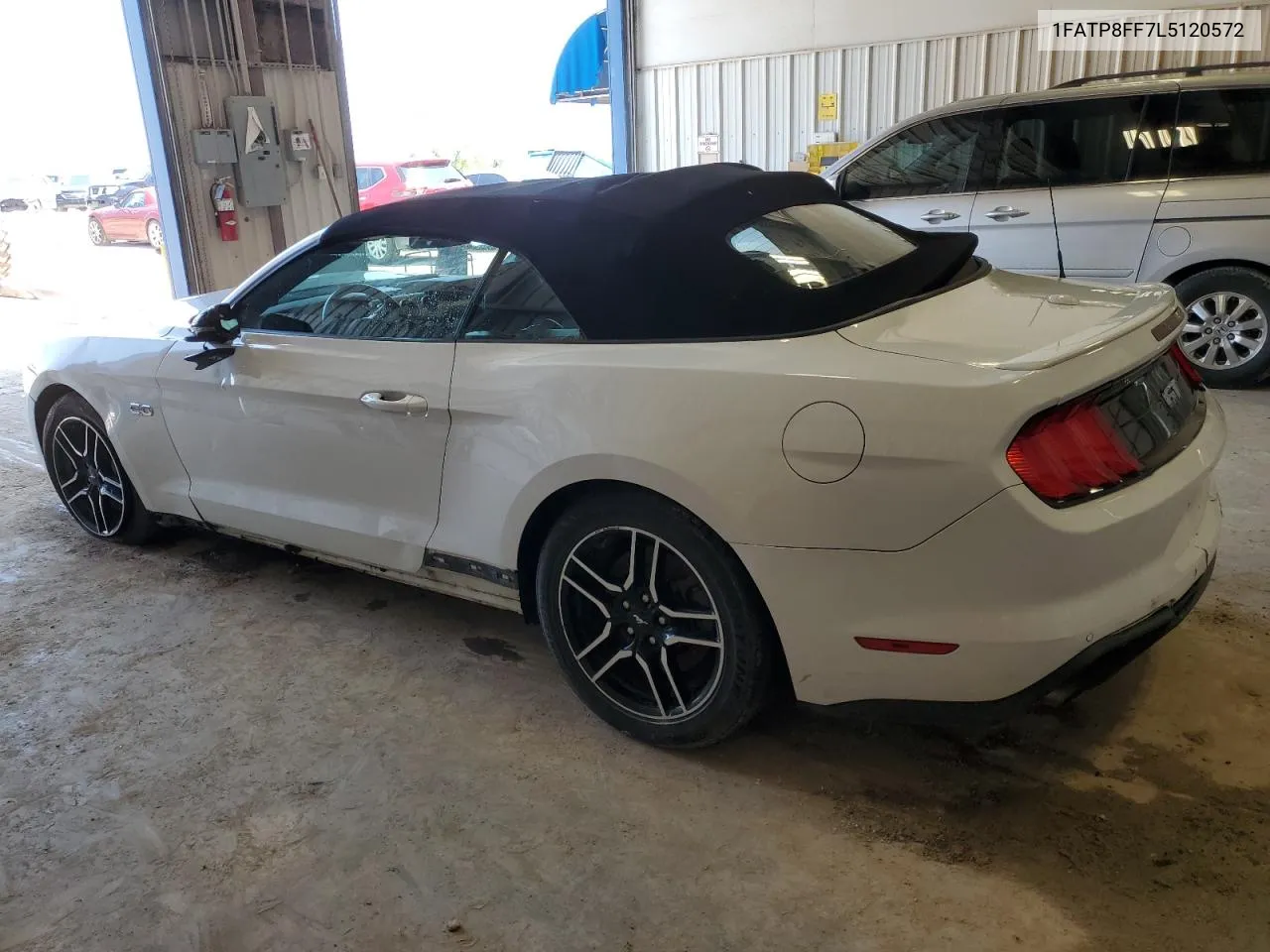 2020 Ford Mustang Gt VIN: 1FATP8FF7L5120572 Lot: 56999804