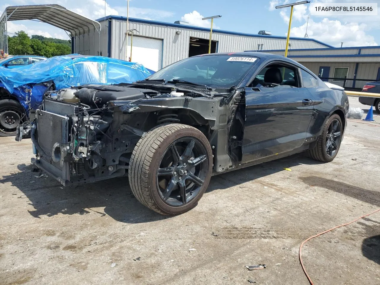 2020 Ford Mustang Gt VIN: 1FA6P8CF8L5145546 Lot: 59026114