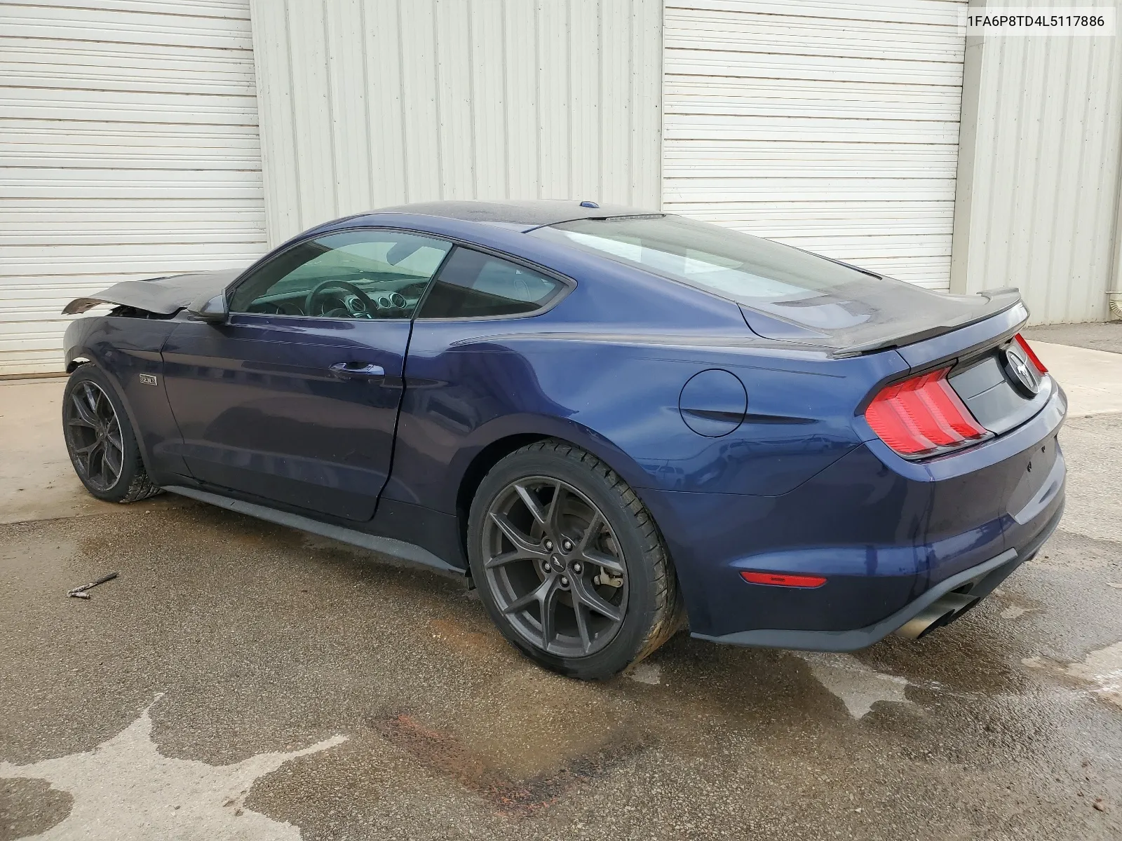 2020 Ford Mustang VIN: 1FA6P8TD4L5117886 Lot: 59829464