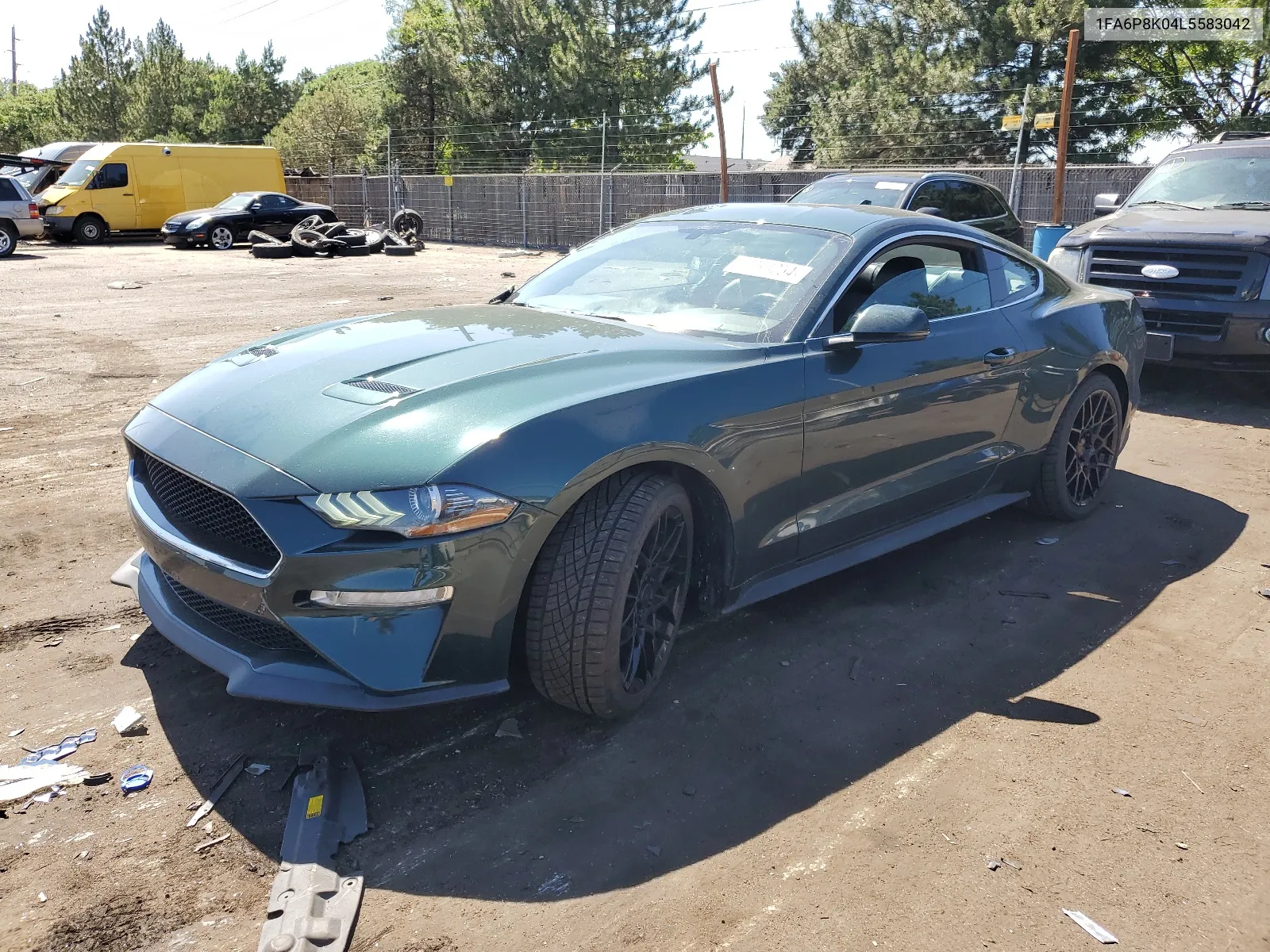 2020 Ford Mustang Bullitt VIN: 1FA6P8K04L5583042 Lot: 62094054