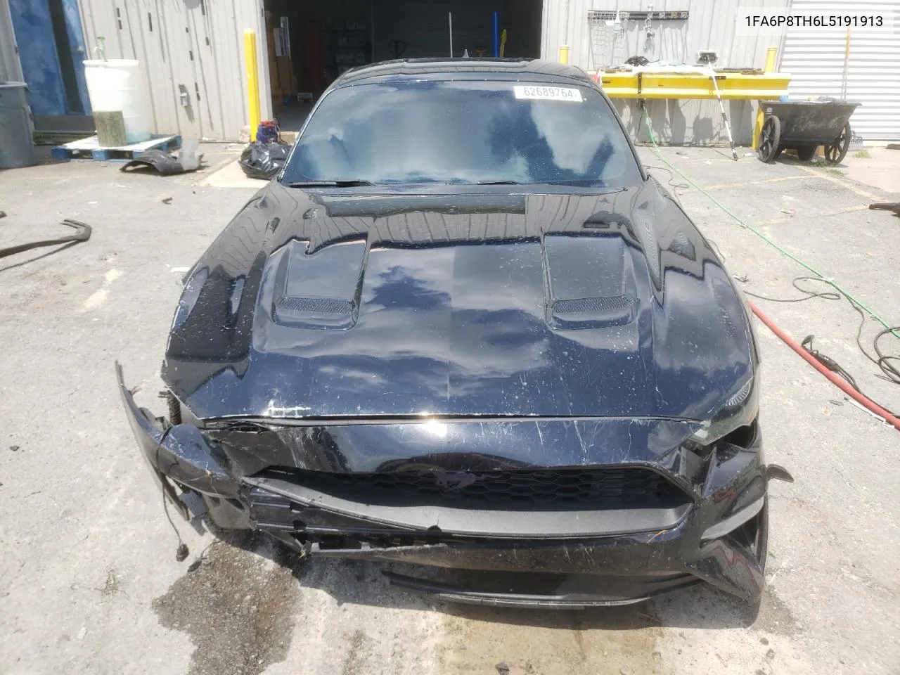 2020 Ford Mustang VIN: 1FA6P8TH6L5191913 Lot: 62689764