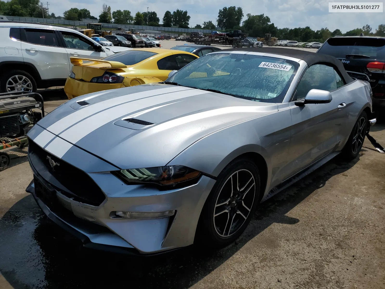 2020 Ford Mustang VIN: 1FATP8UH3L5101277 Lot: 64236554