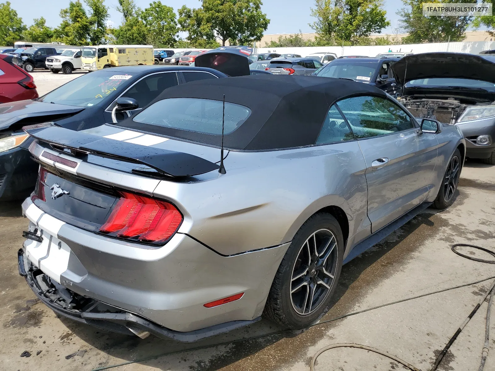 2020 Ford Mustang VIN: 1FATP8UH3L5101277 Lot: 64236554